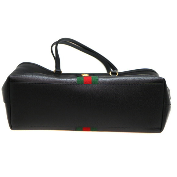 Gucci Tote Bag Black Leather - Picture 5 of 9